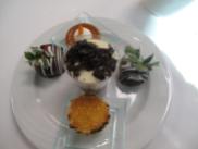 Desserts at the Seaview Restaurant at Manchester Grand Hyatt Hotel